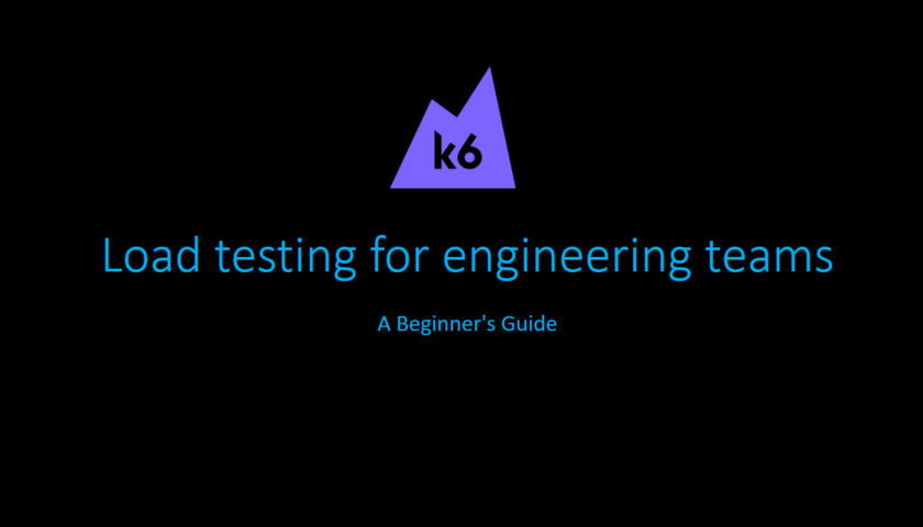 #1 Introduction to k6 - Load testing for engineering teams
